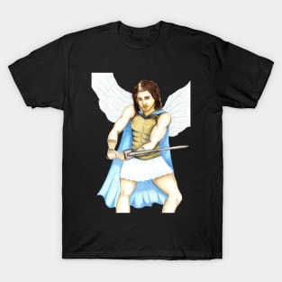 Archangel Michael the Protector- Yellow T-Shirt